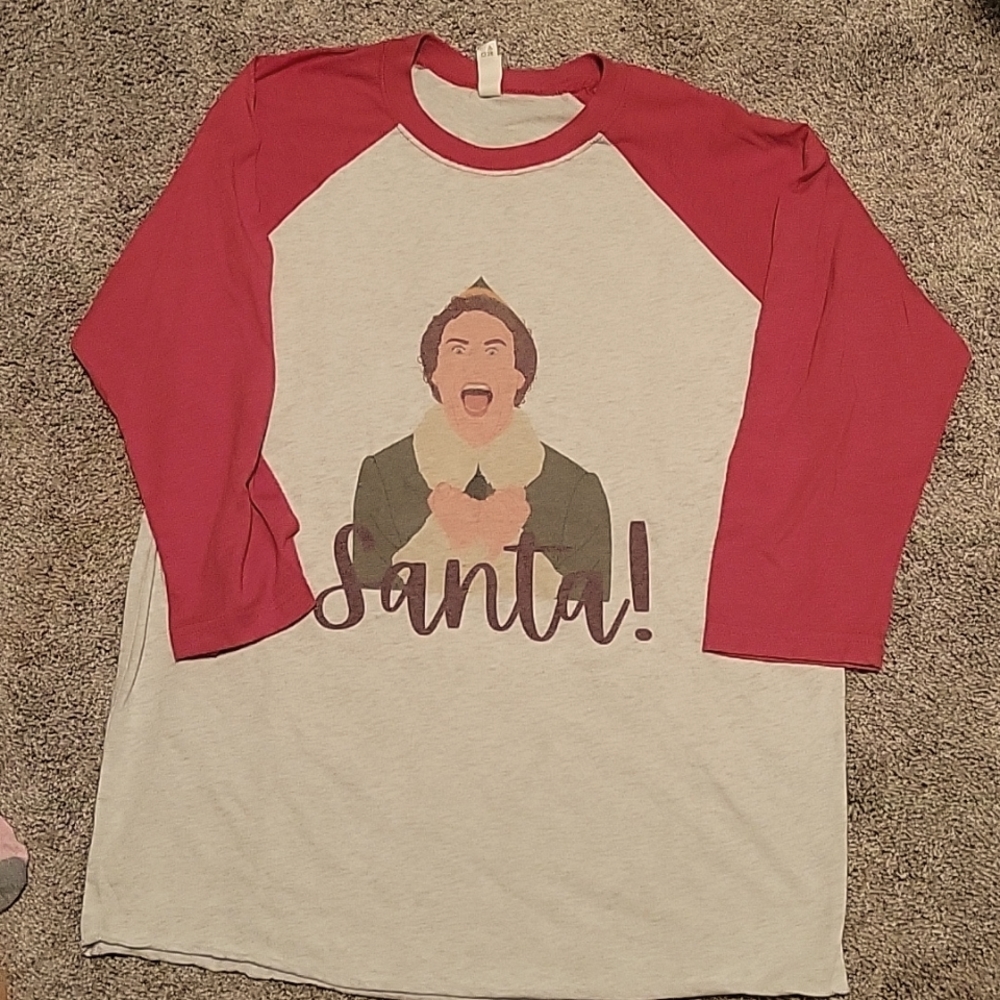 Santa! 3/4 sleeve shirt